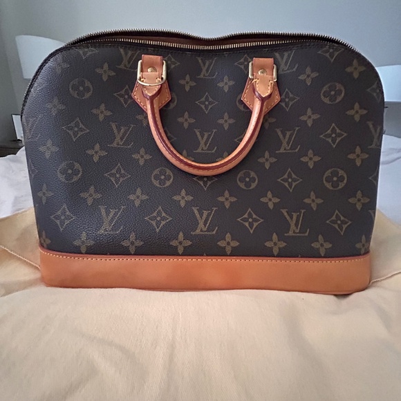 Louis Vuitton Monogram Brown and Tan Satchel - Picture 1 of 15